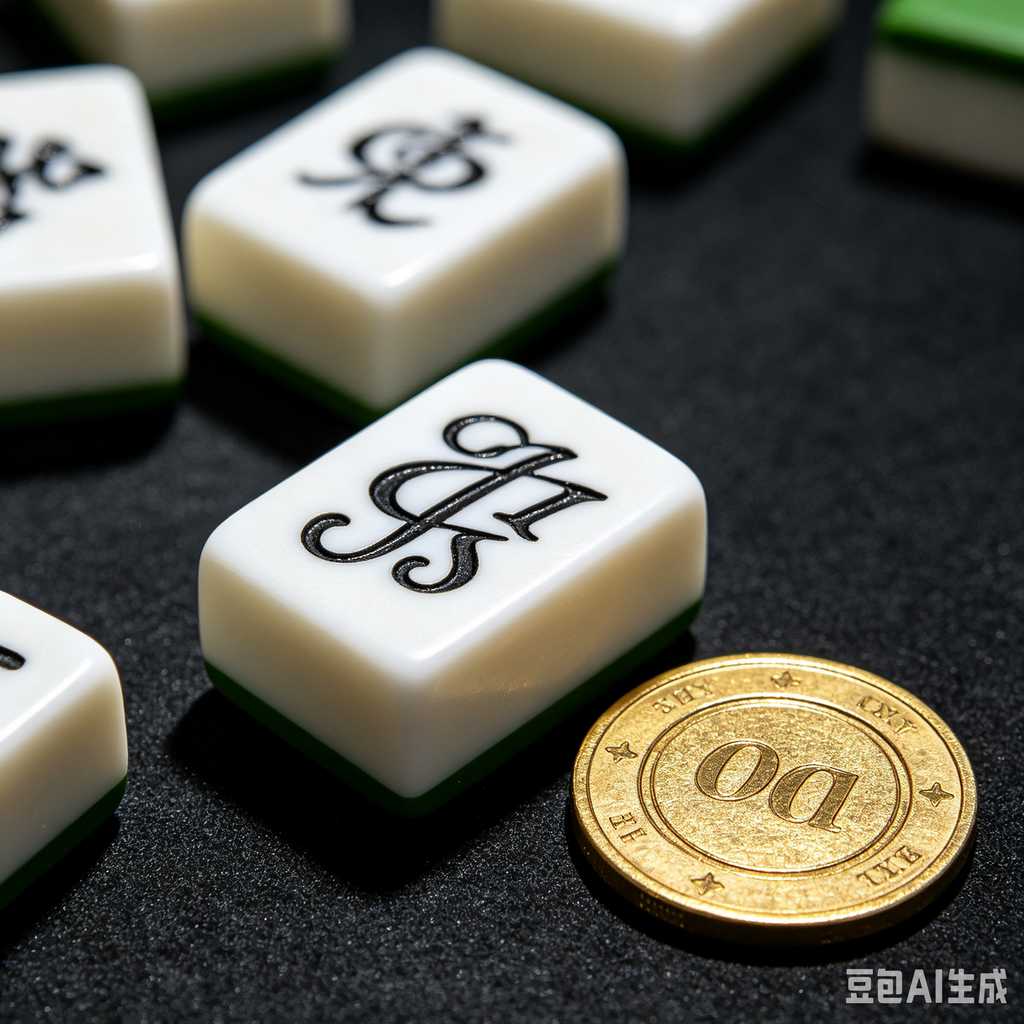 metallic finish mahjong set